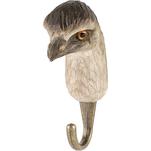 Hand Carved Emu Hook