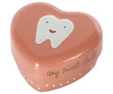 Load image into Gallery viewer, Maileg Tooth Tin - heart shape