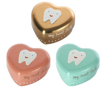 Load image into Gallery viewer, Maileg Tooth Tin - heart shape