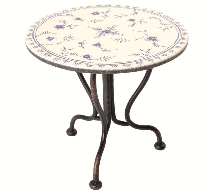 Maileg Vintage Tea Table, Micro - Anthracite
