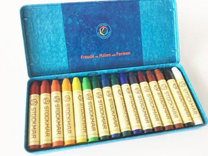 Stockmar stick crayons tin of 16