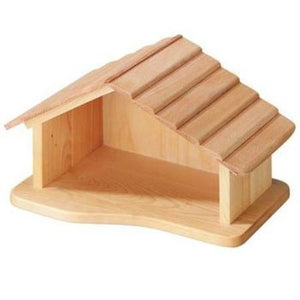 Wooden Stable/ Nativity Crib