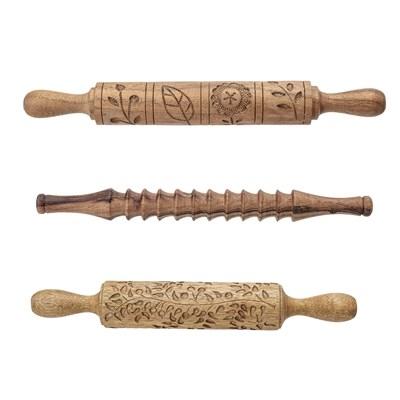 Embossed Rolling Pin - Bloomingville - 3 styles