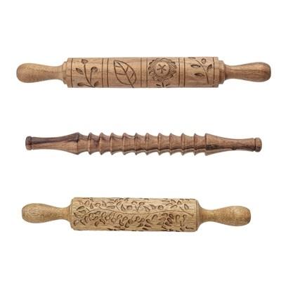 Embossed Rolling Pin - Bloomingville - 3 styles