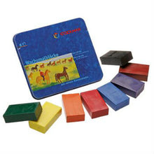 Load image into Gallery viewer, Stockmar Waldorf mix block crayons tin of 8