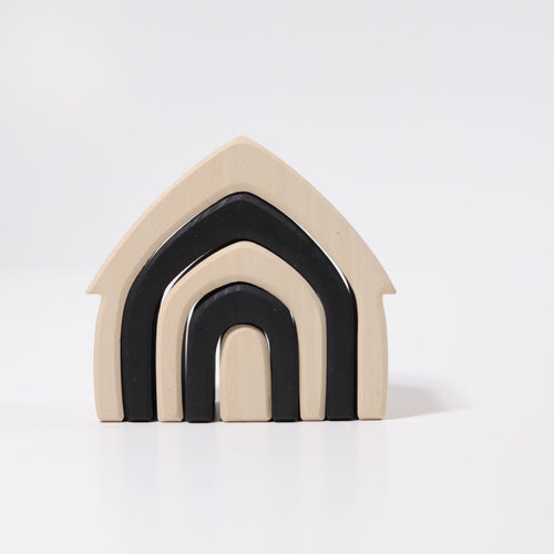 Grimm’s Stacking House - monochrome