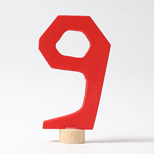 Grimm’s Birthday Number Deco - 9 - Number Nine