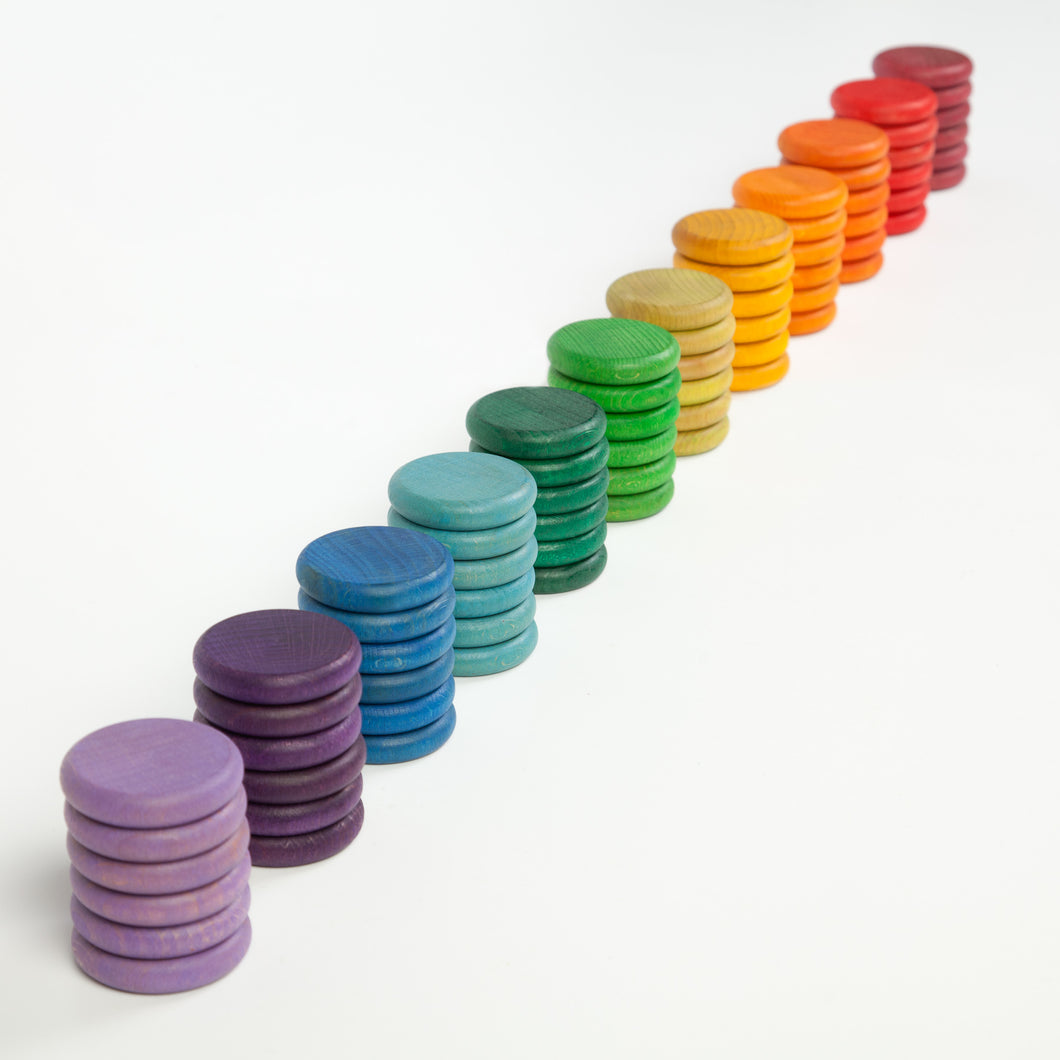 Grapat 72 coins (12 rainbow colours)