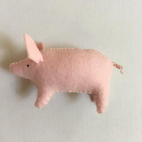 Felt Pig