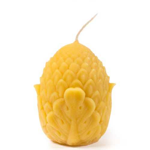 Beeswax Candle - Acanthus Bud