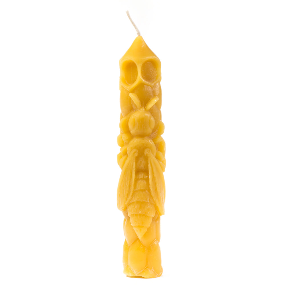 Beeswax Candle - Bee taper