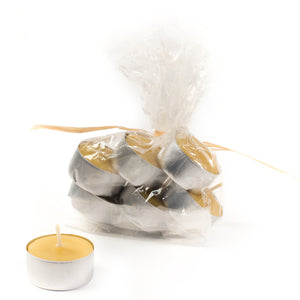 Beeswax Tea Light Candles - 6 pack