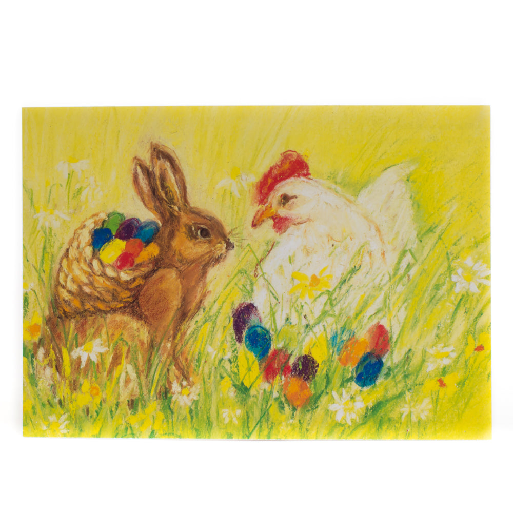 Postcard - Easter Eggs