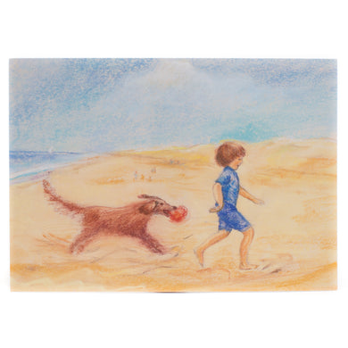 Postcard - Beach play