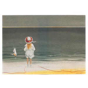 Postcard - At the seaside