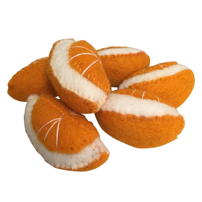 Orange Pieces - Papoose Felt