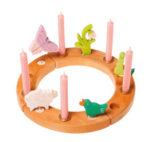 Load image into Gallery viewer, Grimm’s Small Birthday Ring - 12 hole natural