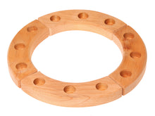 Load image into Gallery viewer, Grimm’s Small Birthday Ring - 12 hole natural