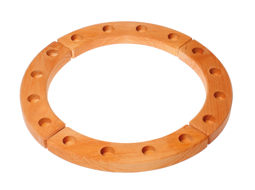 Grimm’s Large Birthday Ring - 16 hole natural