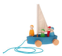 Grimm’s Land Yacht - large - with 4 sailors