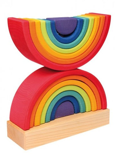 Grimm’s Double rainbow stacking tower
