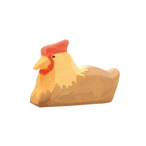 Ostheimer Hen Brown on nest