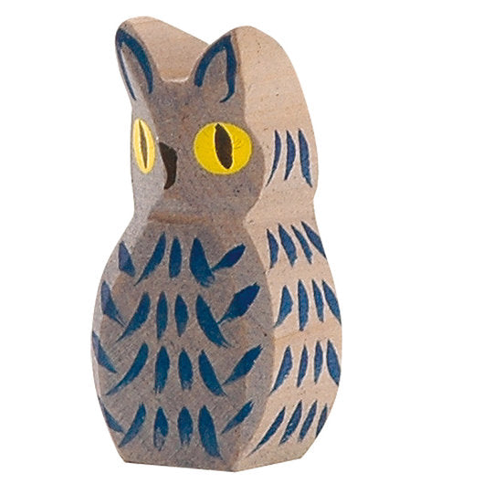 Bird - Owl blue