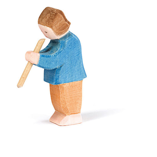 Son with flute