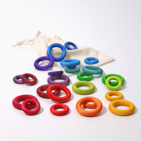 Grimm’s Building Rings - rainbow