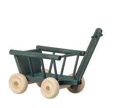 Maileg Wagon, Mini - Petrol