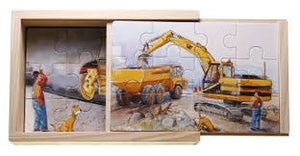 Boxed puzzle set - Diggers
