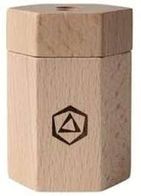 Load image into Gallery viewer, Stockmar Doppelspitzer Pencil Sharpener twin hole wooden hexagonal