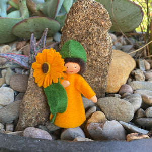 Ambrosius Flower Fairy - Orange Calendula (Short hair)