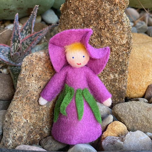 Ambrosius Flower Fairy - Mauve Morning Glory (Short hair)