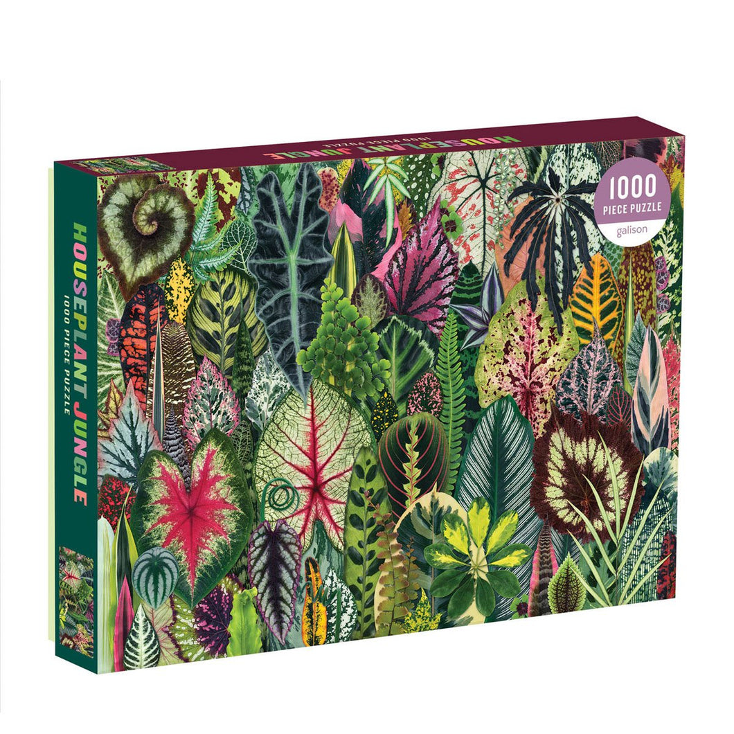 Galison Jigsaw Puzzle 1000 Piece- Houseplant Jungle