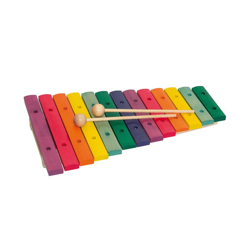 Goldon Wooden Xylophone - Rainbow