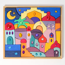Load image into Gallery viewer, Grimm’s Sparkling Mandala Orient building set
