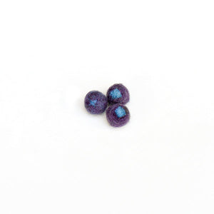 Tara Treasures Felt Blueberry