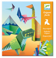 Load image into Gallery viewer, Djeco Easy Family Origami - Dinosaurs