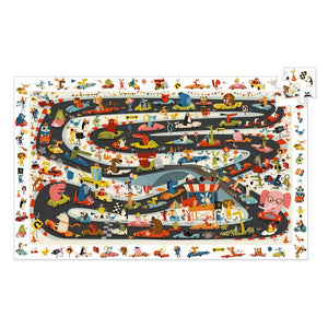 Djeco Puzzle - Car Rally Observation 54pcs
