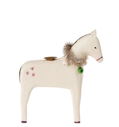 Maileg Wooden Painted Horse - Small