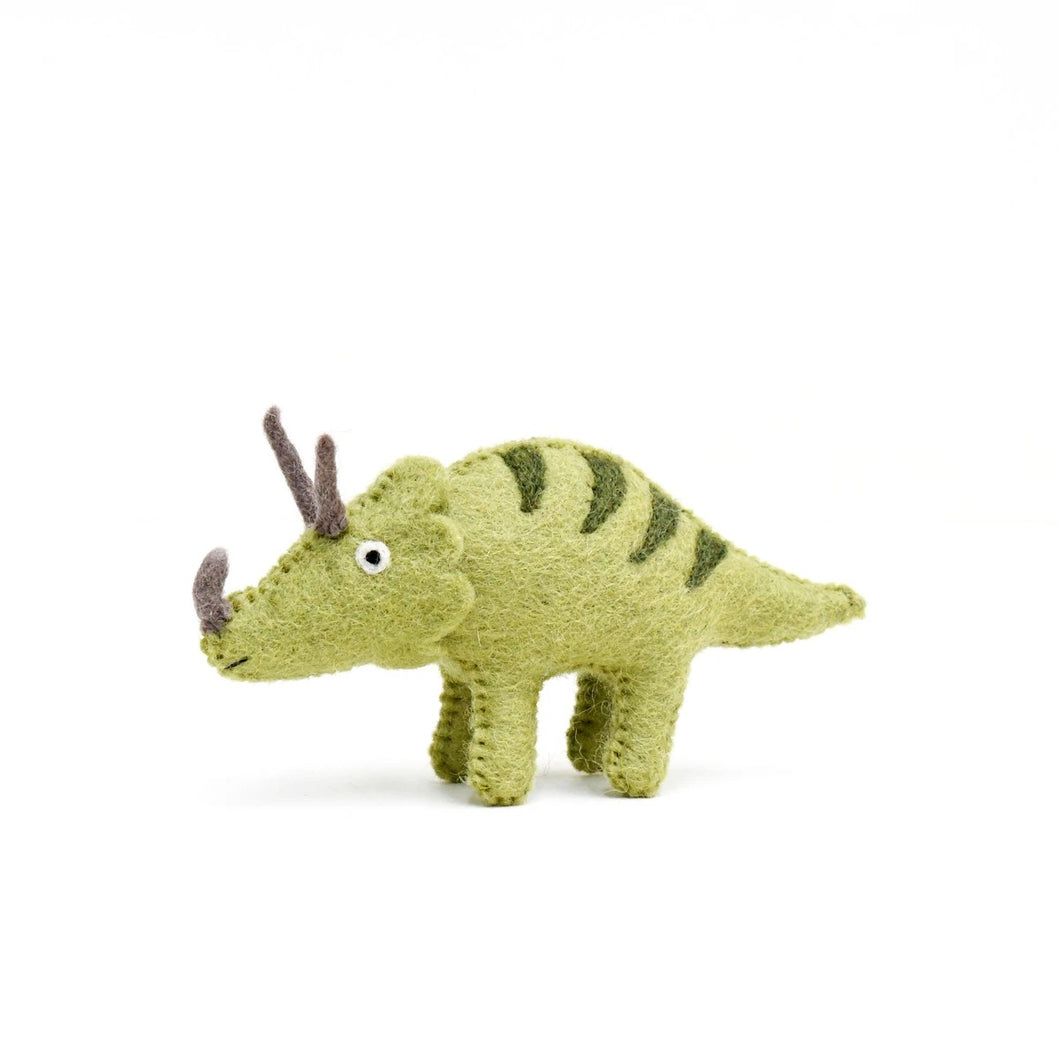 Felt Triceratops - Tara Treasures