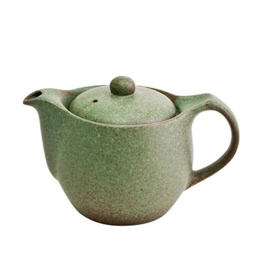 Wabisabi teapot - green