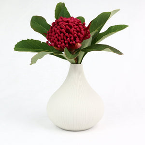 Droplet Vase, chalk