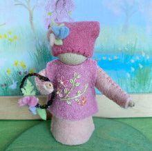 Load image into Gallery viewer, Tricia’s Spring Folk with flower garlands