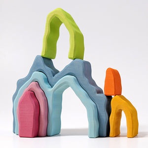 Grimm’s Cave Arch stacker - blue