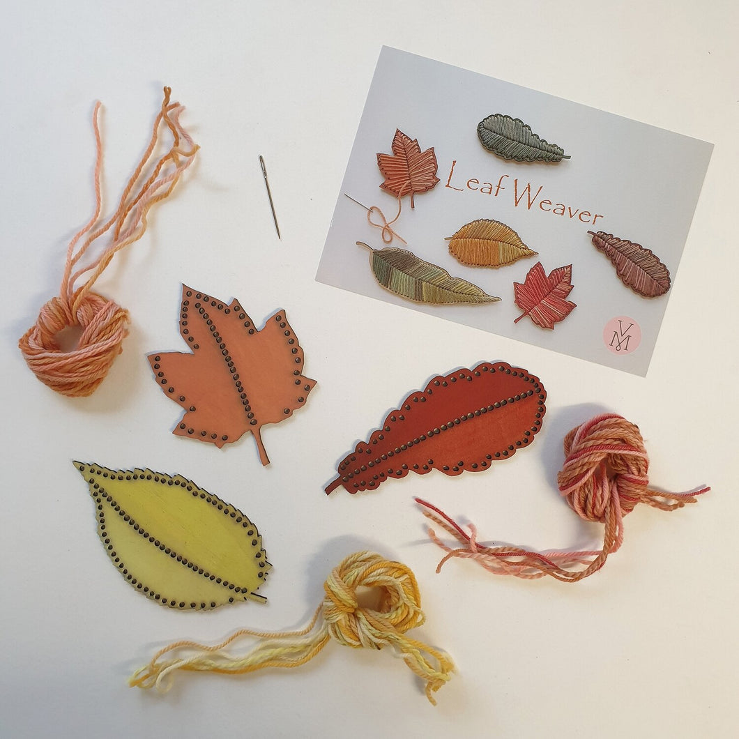 Valleymaker Autumn Leaf Weaver - set of 3