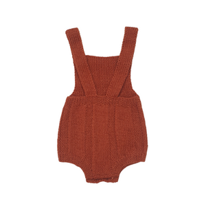 Millesime Wool Romper - copper