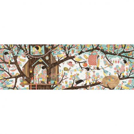 Djeco 200pc Tree House Puzzle & Poster