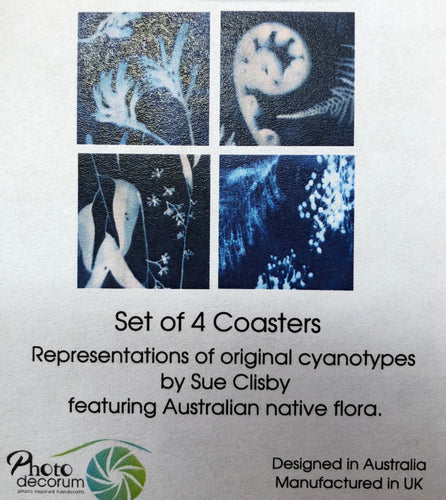 Australian Native Flora Coaster Set